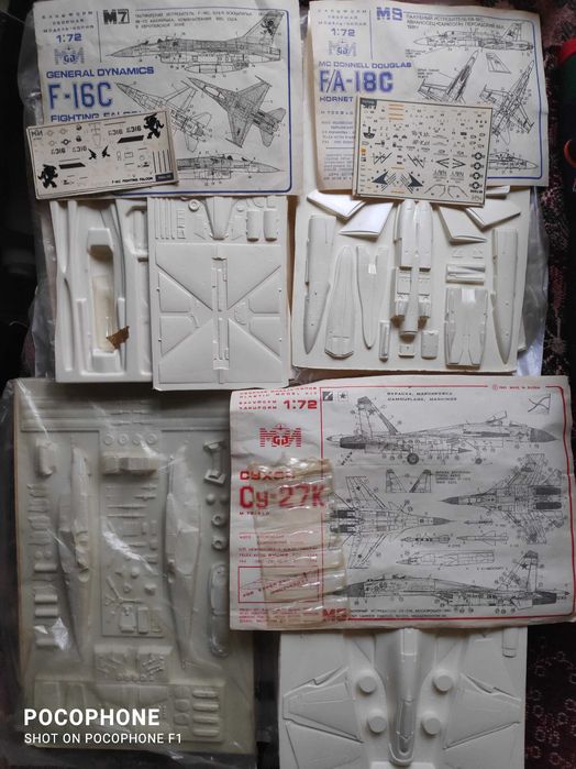 Модели самолётов 1:72 и 1:24 обмен