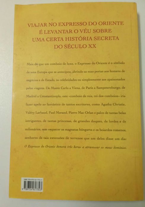 O Romance do Expresso do Oriente, de Vladimir Fédorovski Portes Grátis