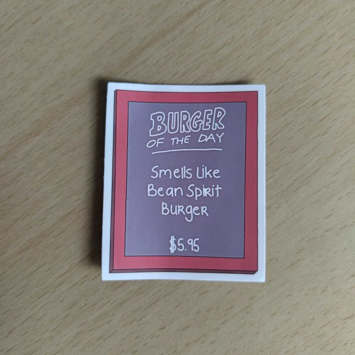 50 Autocolantes Stickers Bob's Burguers