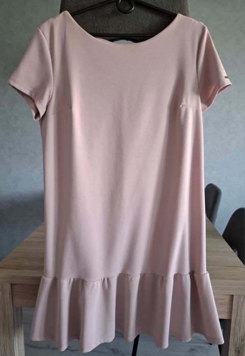 Sukienka pudrowy róż r.XL  MOHITO