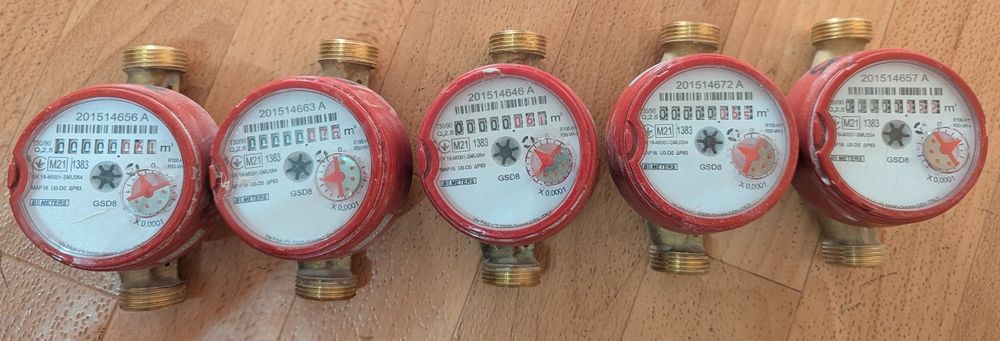 Лічильники води B Meters повірені на 4 роки