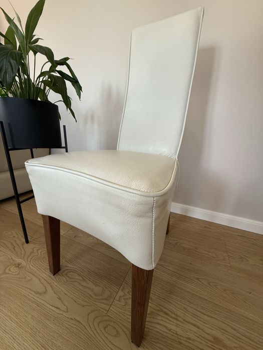 Krzesla gala collezione skóra naturalna 4szt