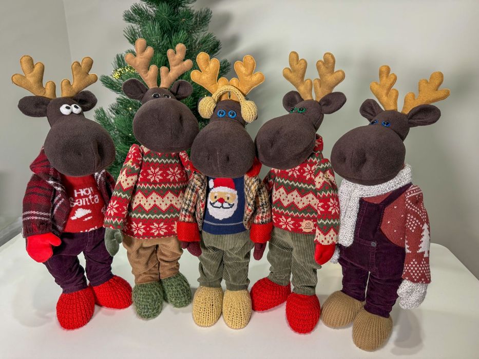 Новорічний олень / Скандинавський гном - ручна робота