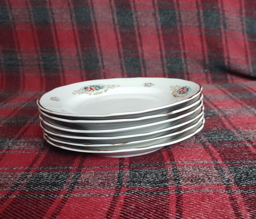 Тарілки мілкі 17.5 діаметр ціна за 6- ть тарілок