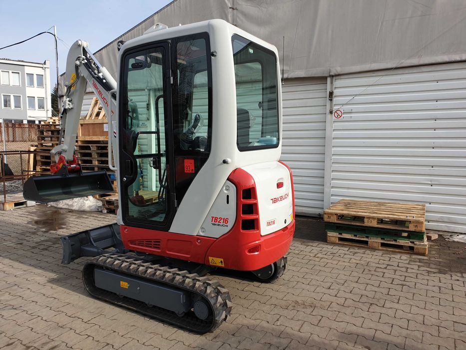 Minikoparka Takeuchi TB216 - 1.8 tony - finansowanie fabryczne!