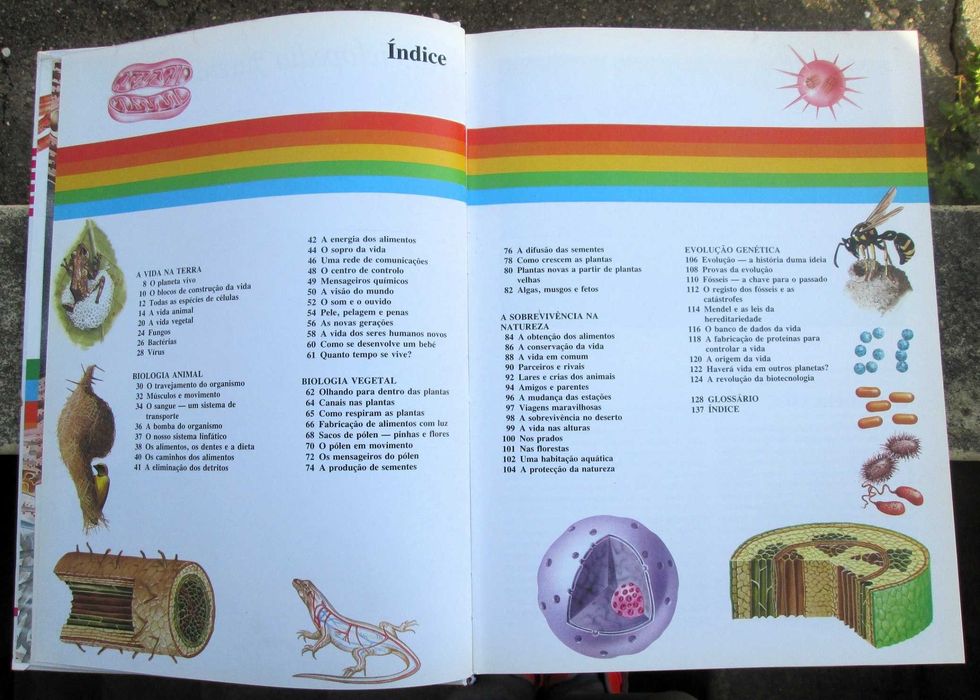 Enciclopédia Juvenil Ilustrada, Biologia (1988)