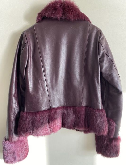 Casaco pele e pelo