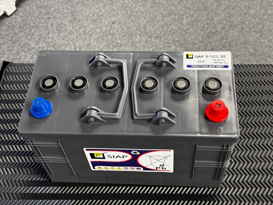 Akumulator trakcyjny SIAP 6GEL85 12V 85Ah C5