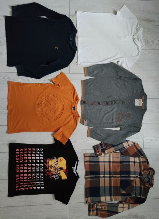 Пакет фірмового одягу ZARA, Next, The North Face 9-10р (140)