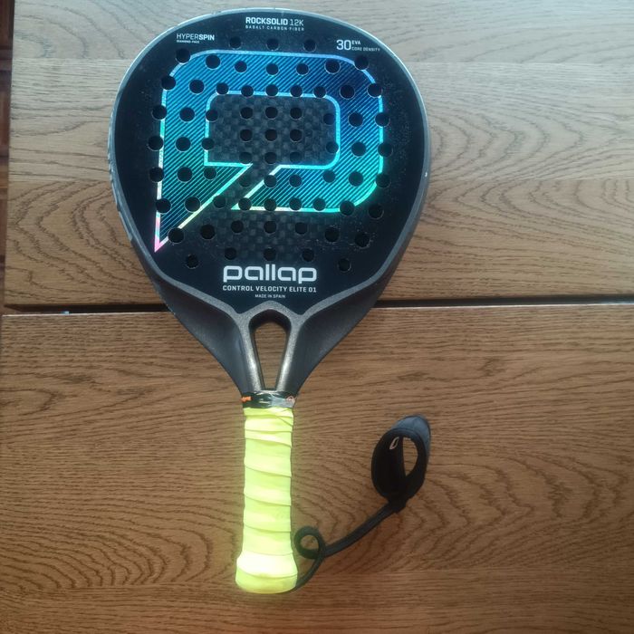 Raquete de pádel pallap control velocity elite 01