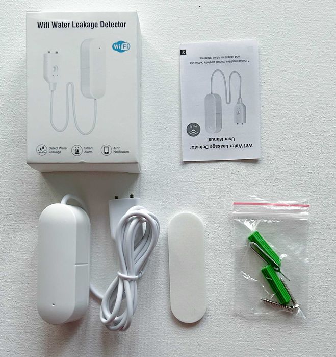 WiFi смарт датчик протечки и уровня воды Tuya Smart life: 265 грн ...