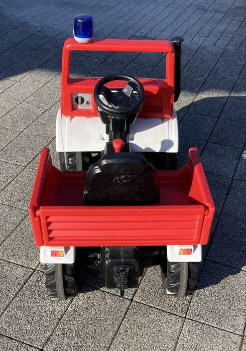Samochód na pedały Rolly Toys Mercedes + cysterna