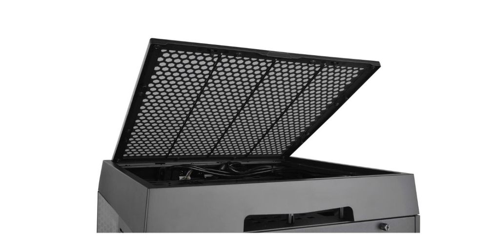 Thermaltake The Tower 500 Black + 6  Fans & Controller