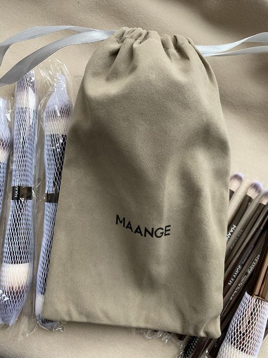 Преміум набір пензликів для професійного макіяжу Maange 20шт.