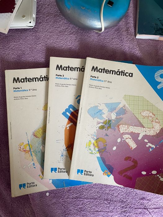 Livro de matemática 9 ano Porto editora