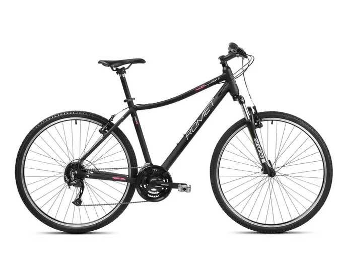 Rower ROMET Orkan 3D LITE czarno-róż 20 L LIKWIDACJA sklepu ROWEROWEGO