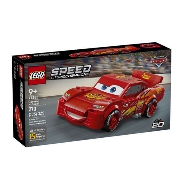Іграшка LEGO Speed Champions Блискавка Маккуїн - Disney Pixar Cars