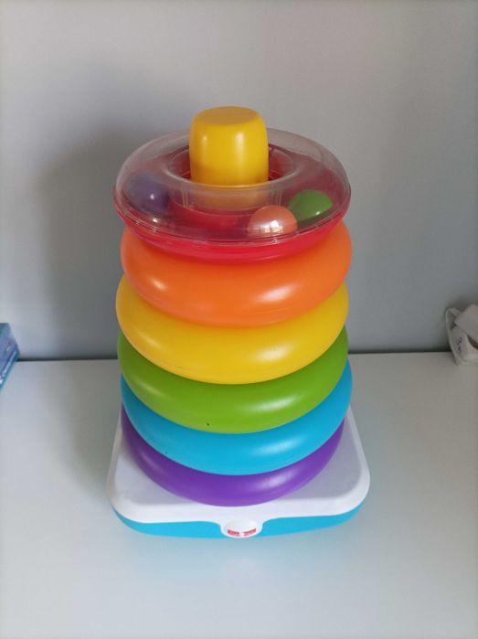 Pirâmide gigante argolas - Fisher Price