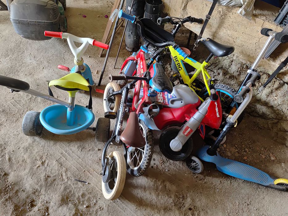 Bicicletas e trotinetes