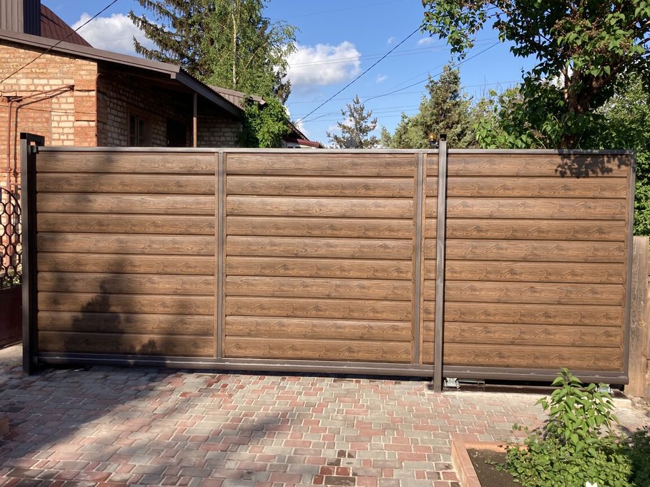 Ворота відкатні,зсувні,откатные,сдвижные