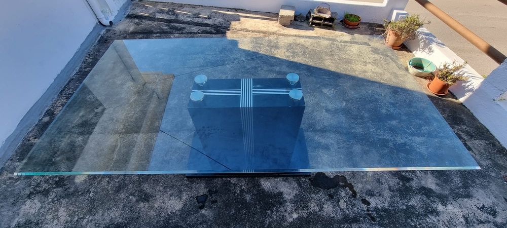 Mesa em vidro 1.80mt x 0.95mt