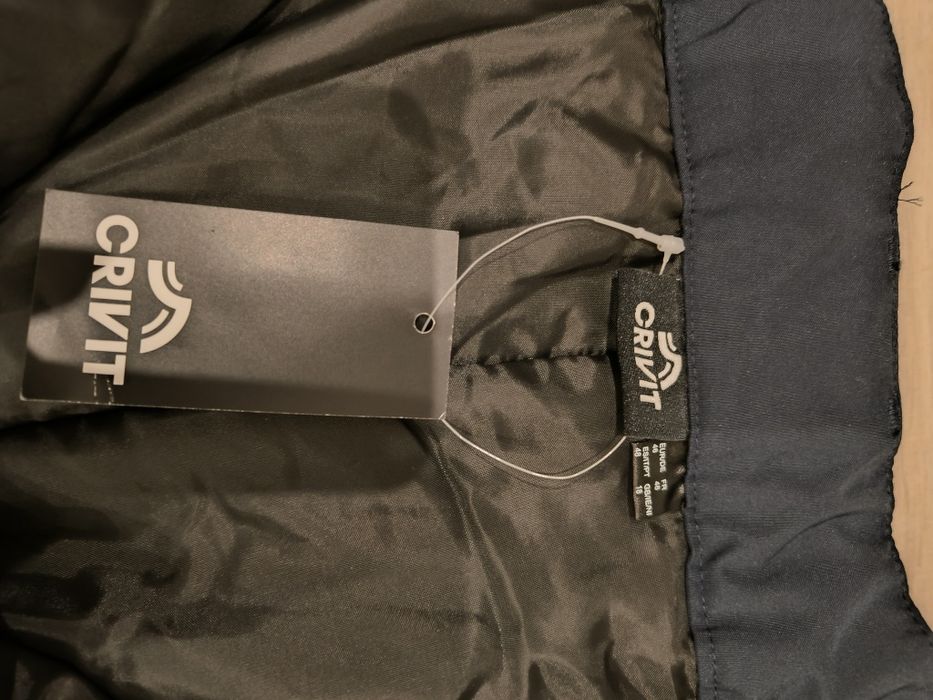 Granatowe spodnie zimowe Crivit