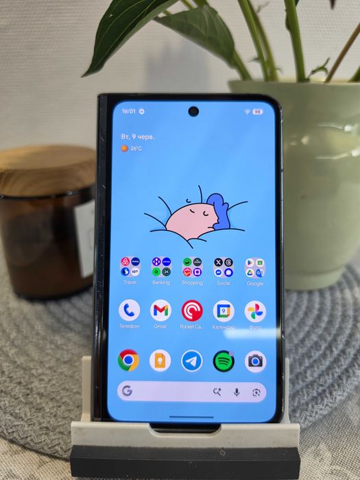 Google Pixel Fold 12/256 Neverlock Obsidian