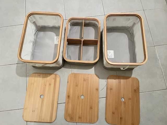 Caixas com tampa Rabbla IKEA