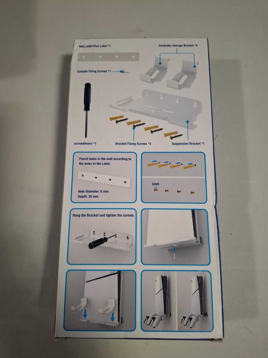 Suporte parede Playstation 5