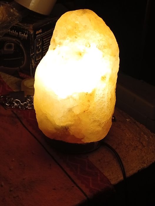 Candeeiro Pedra de Sal