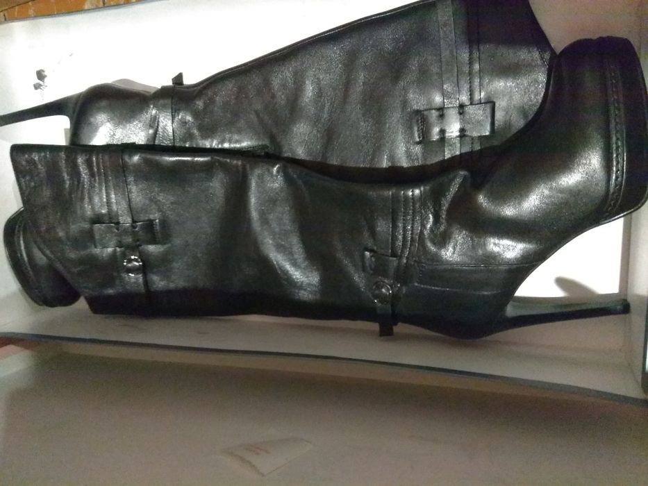 Сапоги ботфорты осень 38