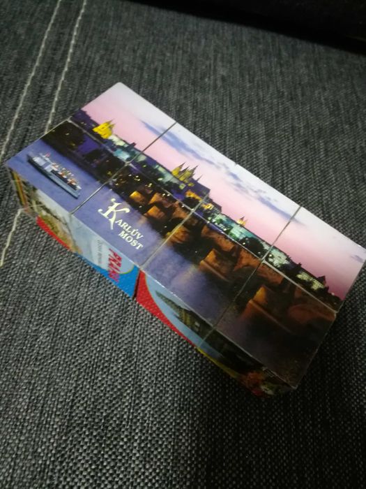 Кубик с видами Праги.