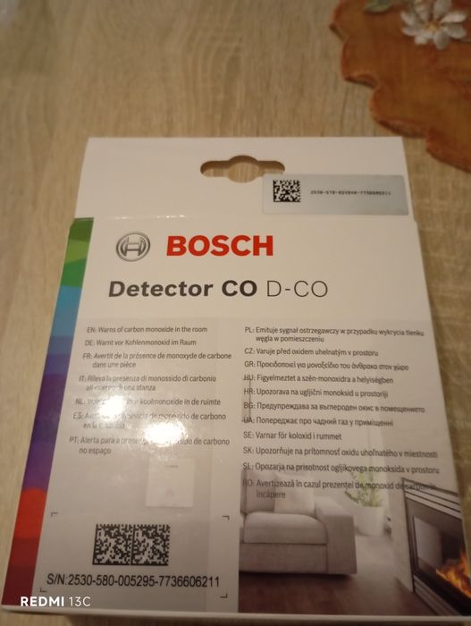 Detektor CO D- CO Alarm tlenku węgla