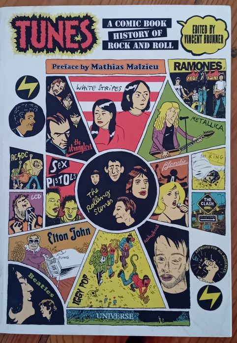 Tunes, a comic book history of rock and roll