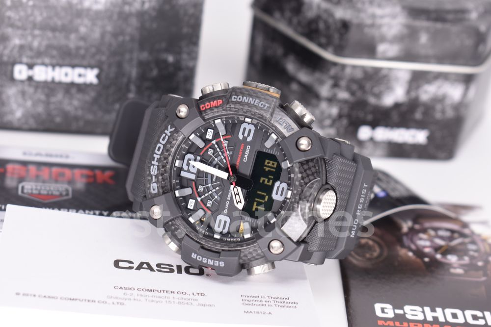 Casio G-Shock GG-B100-1A NEW ORIGINAL | Bluetooth | Mudmaster | Carbon