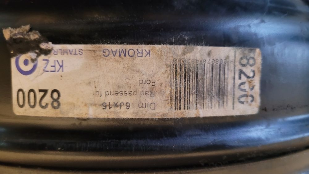 Felgi stalowe 15 cali