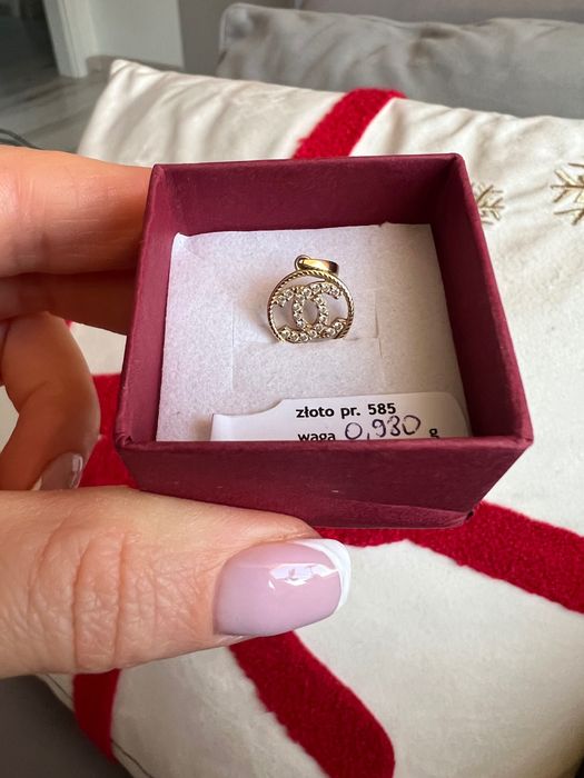 Złota przywieszka 585