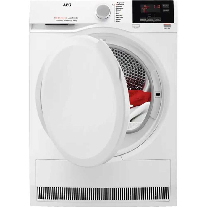 Máquina de Secar AEG Série 7000 SensiDry 8 kg A++ – Bomba de Calor