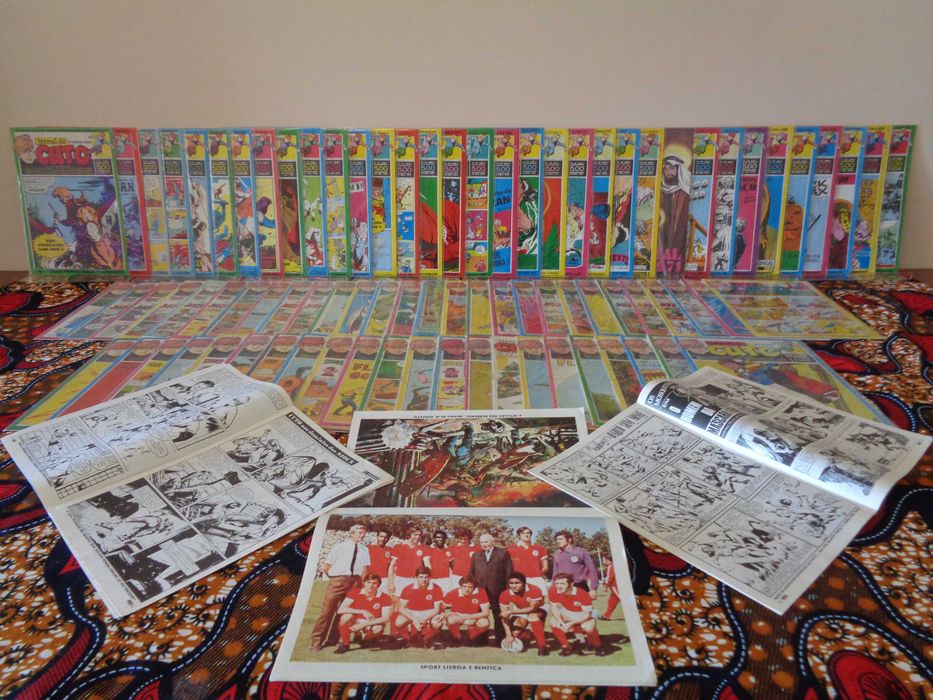 Jornal do Cuto completo, com os suplementos intactos e 41 posters.