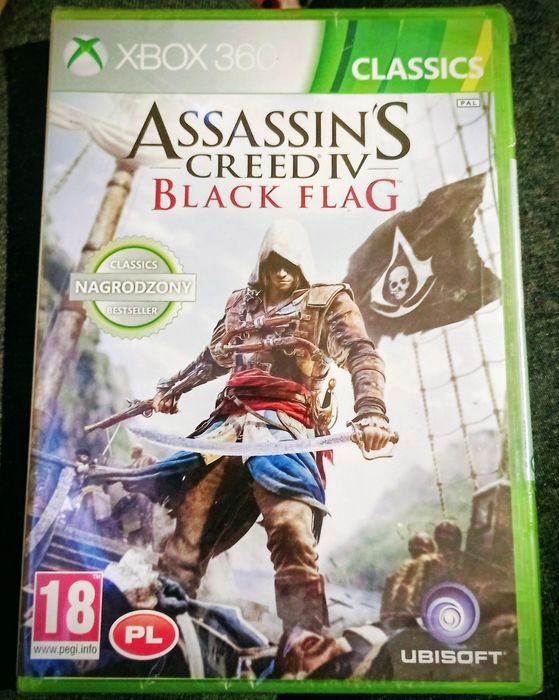Assassin Black Flag Xbox 360 Gra Nowa Zafoliowana Okazja cena 100zł...