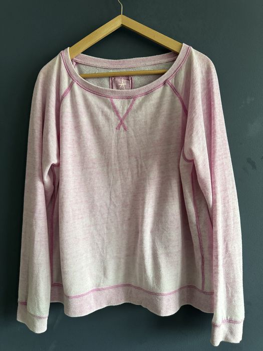 Różowa bluza oversize ombre 46