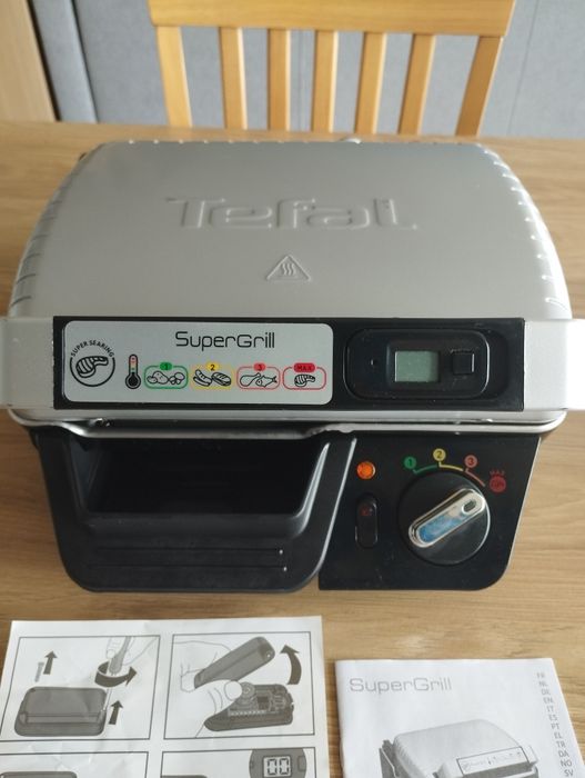 Гриль тефаль Tefal supergrill g 01 m