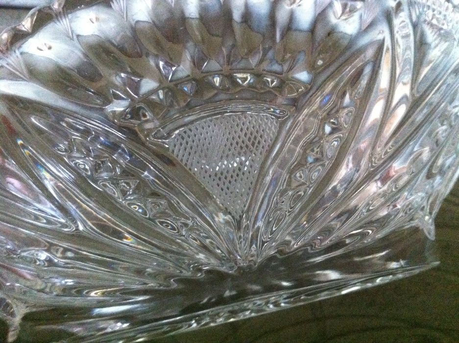 Ваза салатница или конфетница хрусталь