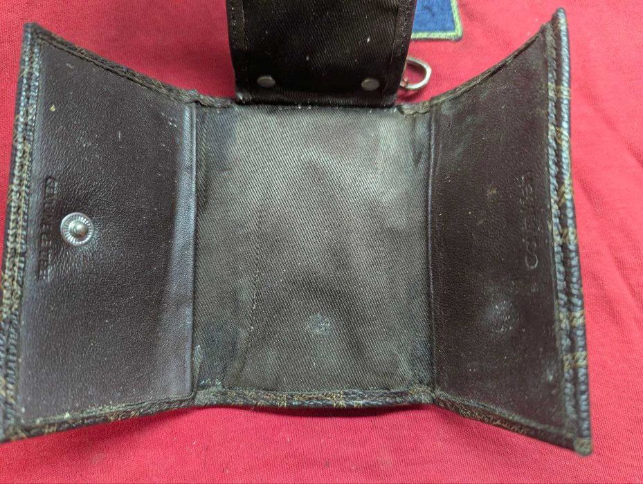 Кожаная ключница Calvin Klein монограм из натуральной кожи , Оригинал