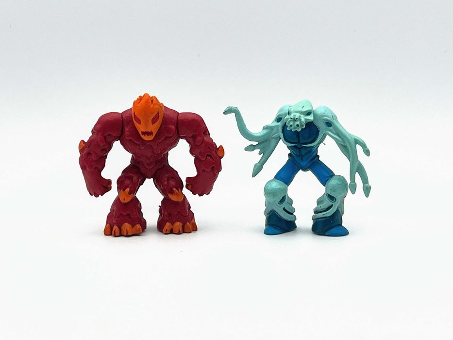 Multiplop e Guerreiro Vulcão Lote Gormiti Giochi Preziosi (4 cm)