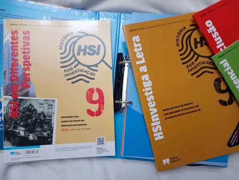 HSI: História Sob Investigação - 9.º Ano Dossier do professor completo. Novos!*