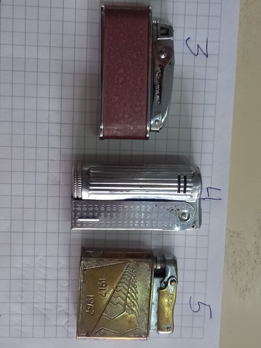 Зажигалки Запальнички Коллекционные Времён СССР