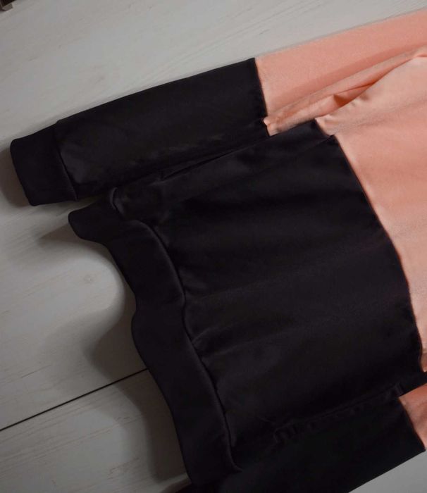 Bluza 164 170 zasuwana Adidas rozpinana śliski materiał sportowa