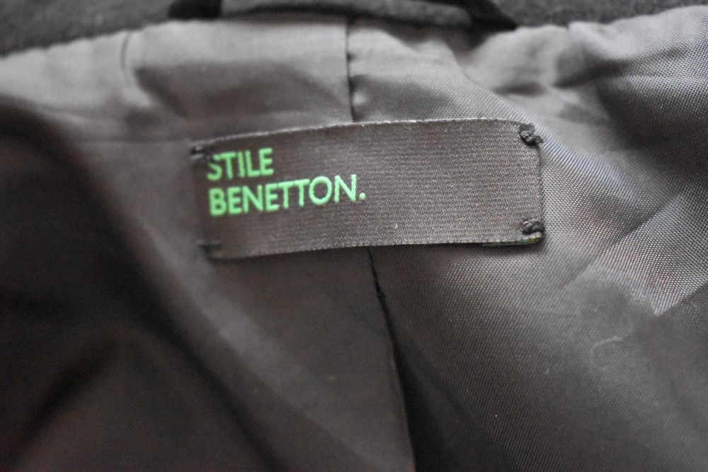 Sobretudo em lã, Benetton [veste S]