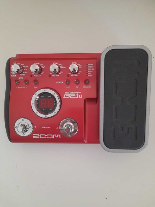 Pedaleira baixo - Zoom b2.1u